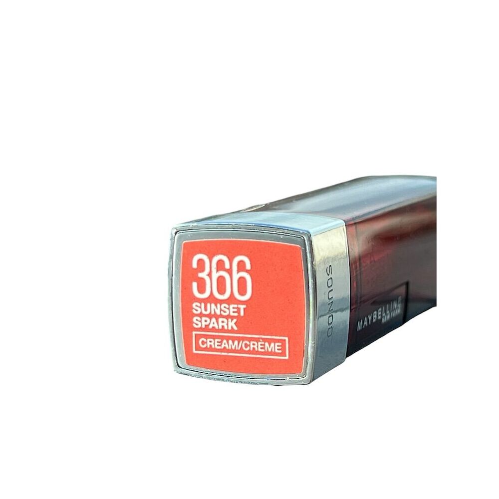 Maybelline Color Sensational Lipstick 366 Sunset Spark Matte Cream - Picture 5 of 6